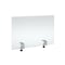 Azar Displays 23.5" x 31.5" Acrylic Plexiglass W/ Metal Counter Edge Clamp 179754-187 - alternate 1